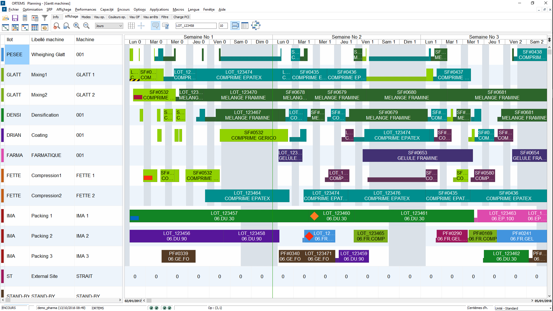 screen ORTEMS